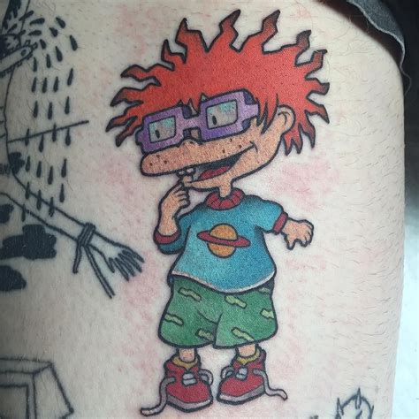Chucky and rugrats chucky tattoo